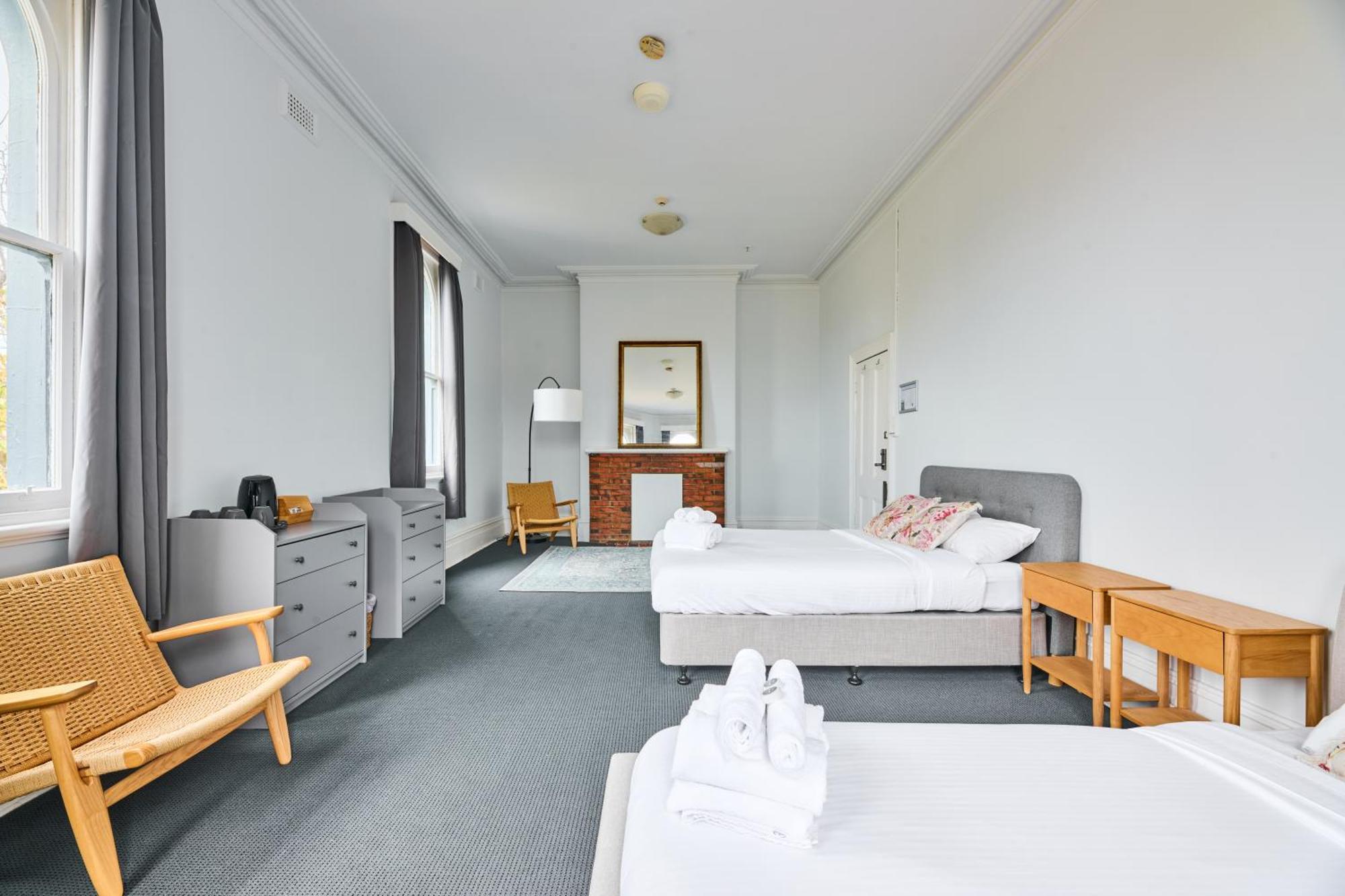 College Lawn Hotel Melbourne Exterior foto